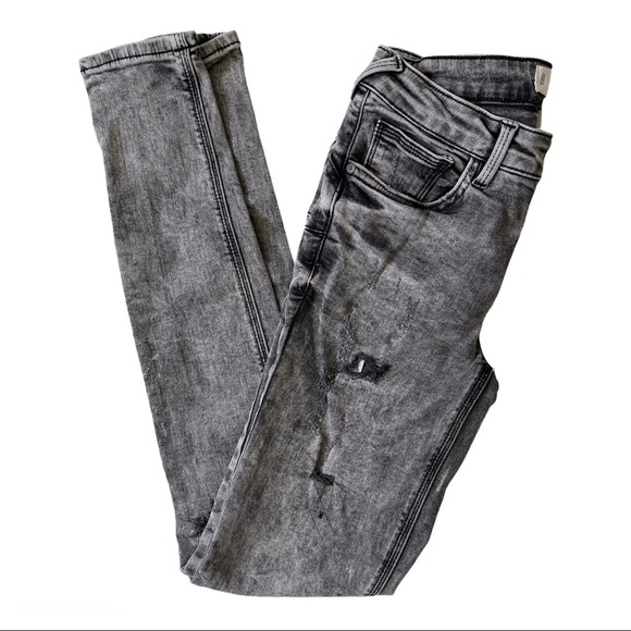 MANGO KIM DENIM DYE SEXY TRENDY HOLLOW OUT JEANS 4 - Picture 3 of 15